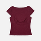 PROPAGANDA - Mimi Cap Sleeve Baby Tee - 