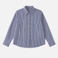 MONK & LOU - Minji Stripe Button Up Shirt - 