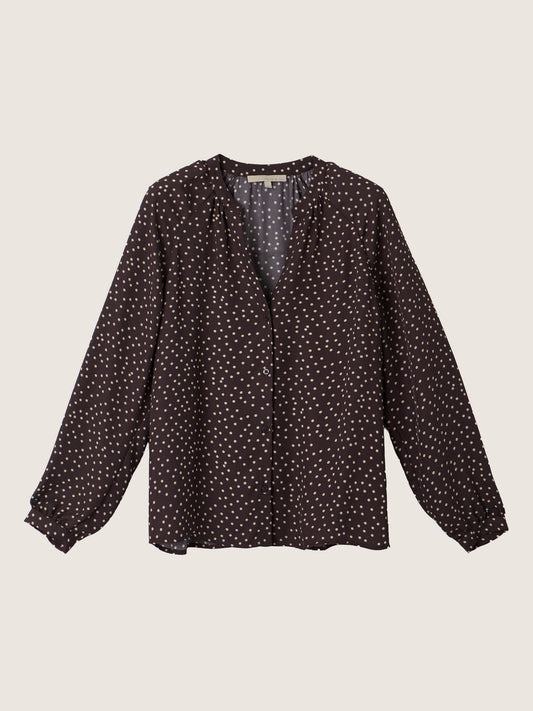 MONK & LOU - Edith Printed Blouse - 