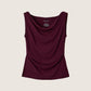 MONK & LOU - Hazel Cowl Neck Shell - 