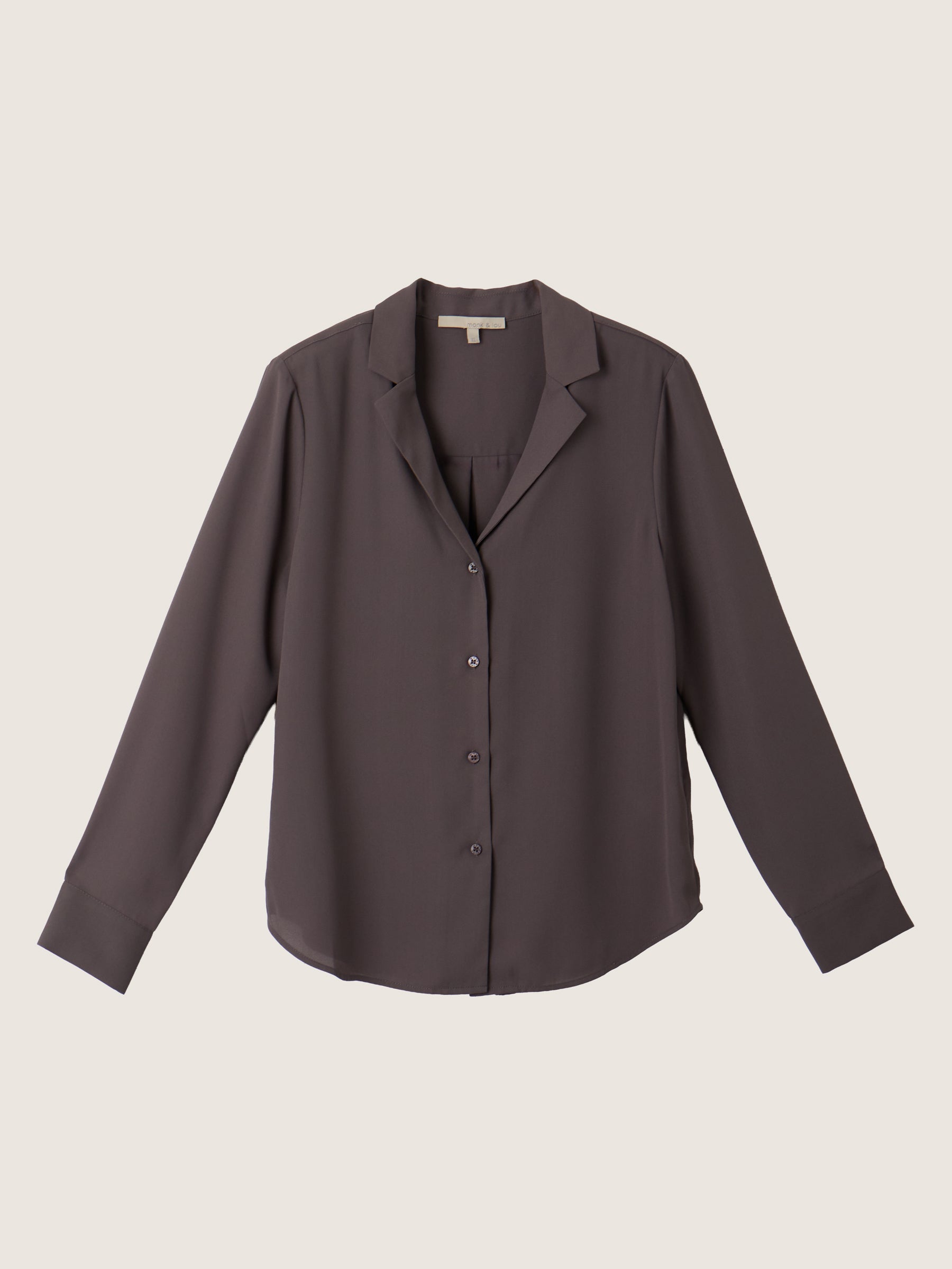 MONK & LOU - Lottie Blouse - Robust Gray