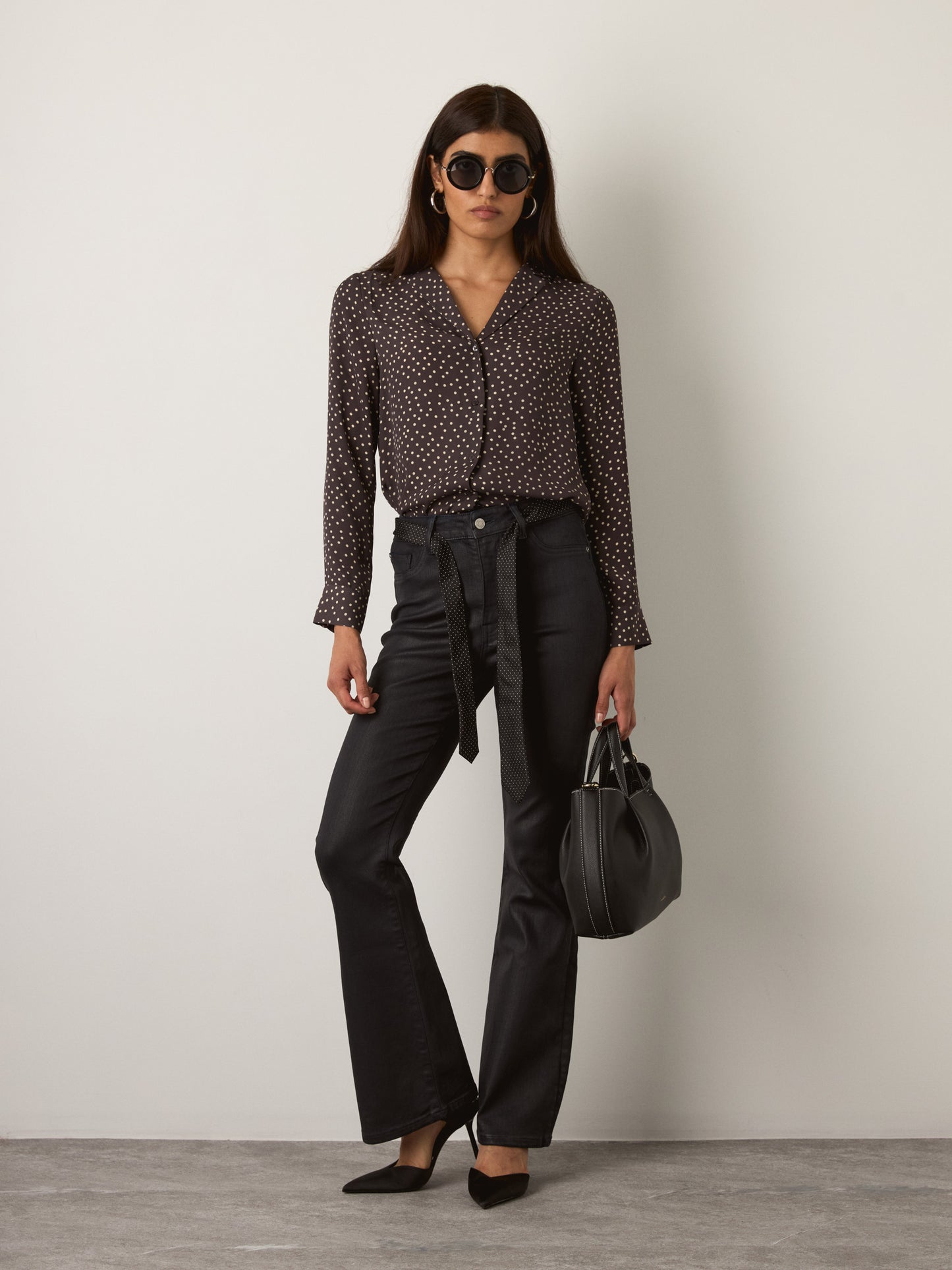 MONK & LOU - Lottie Printed Blouse - 