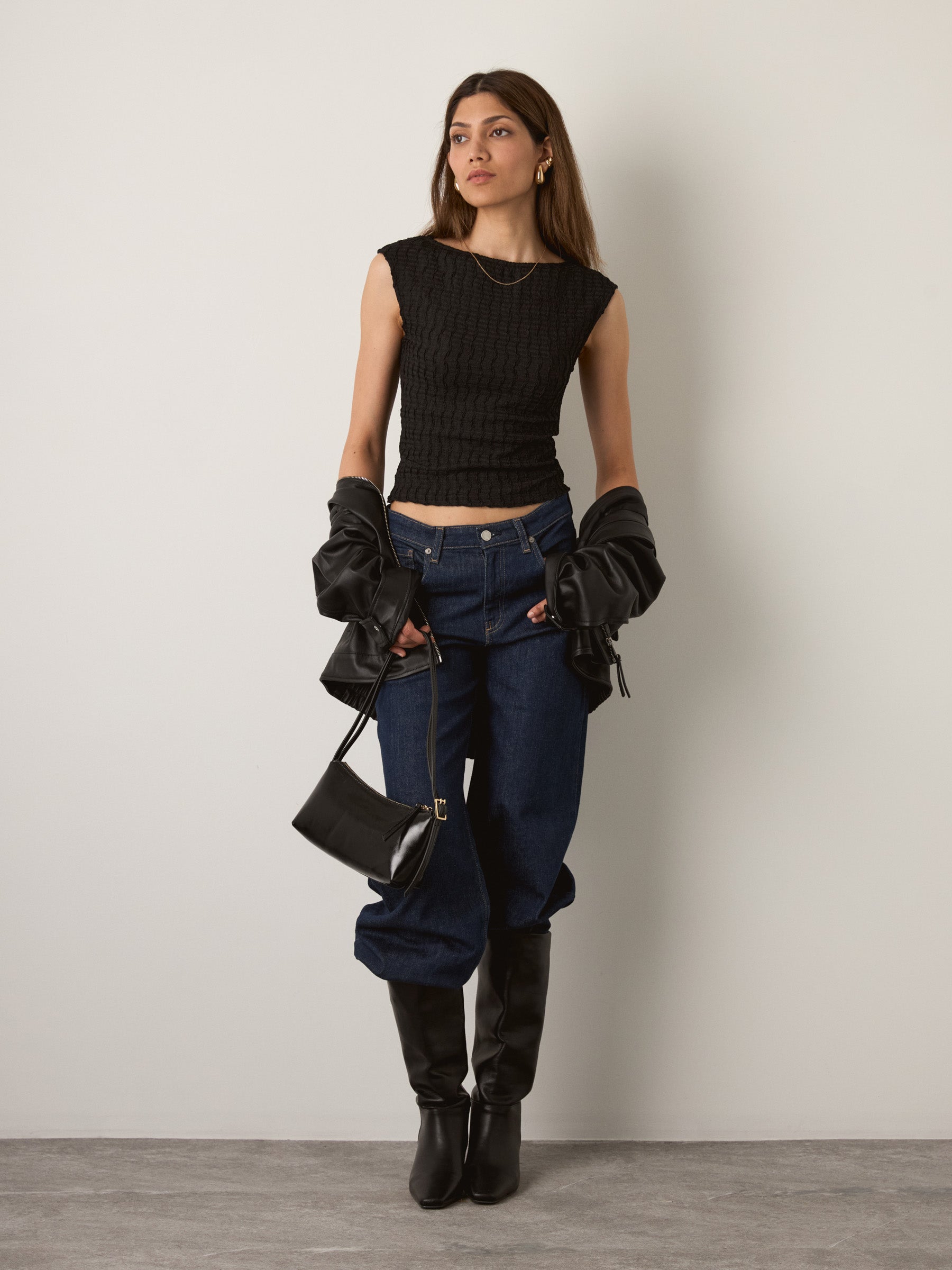 MONK & LOU - Posie Top - Black