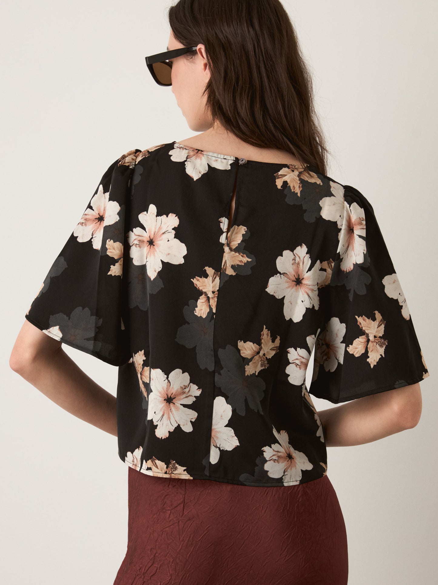 MONK & LOU - Adair Printed Blouse - 