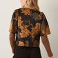 MONK & LOU - Adair Printed Blouse - 
