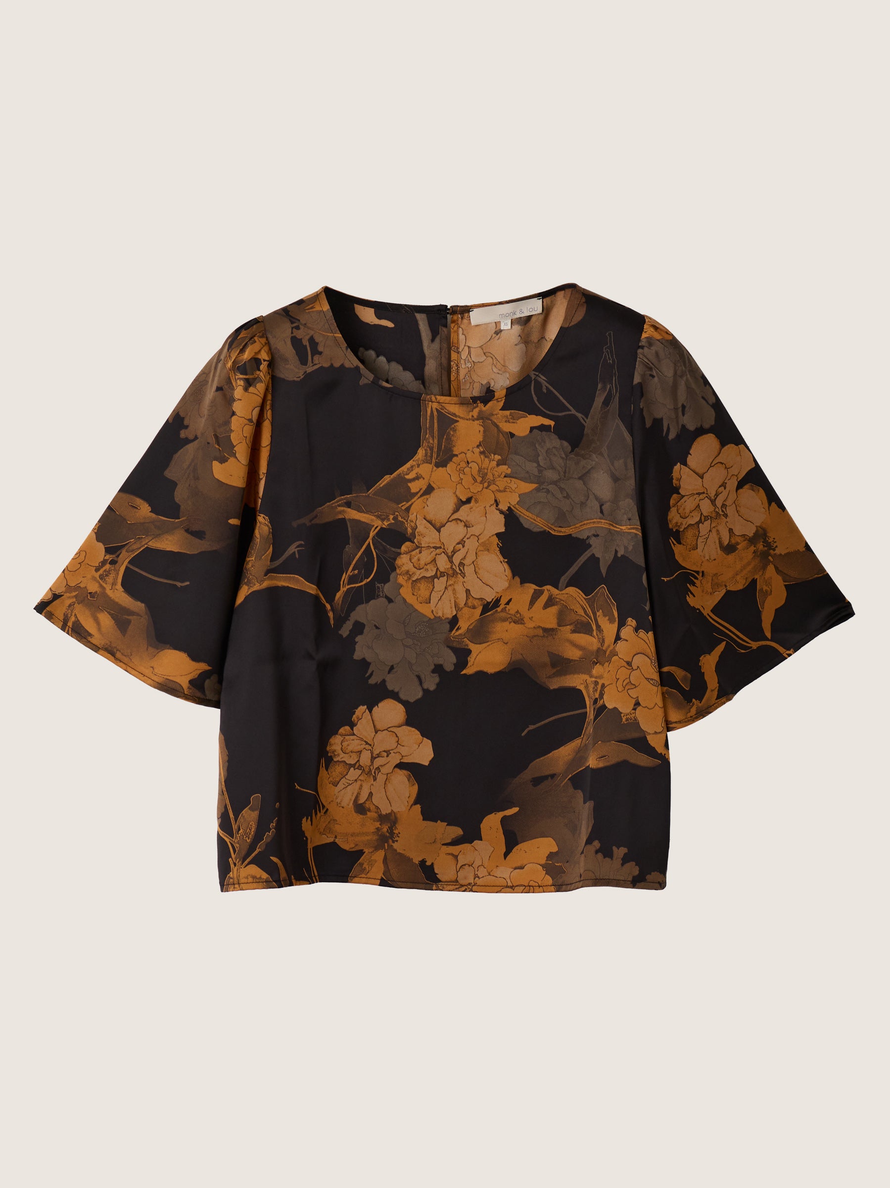 MONK & LOU - Adair Printed Blouse - 