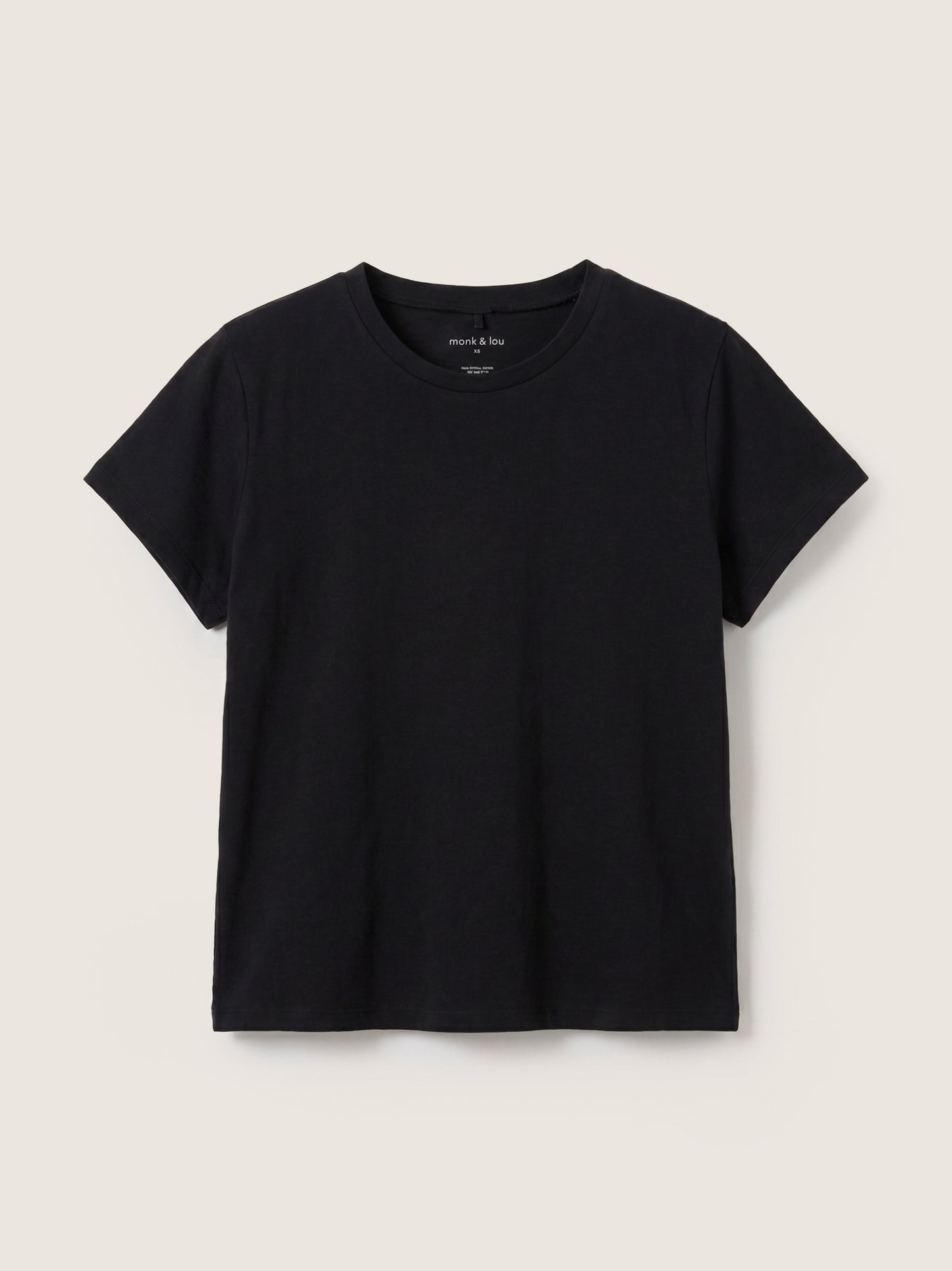 MONK & LOU - Virgo T-Shirt - Black