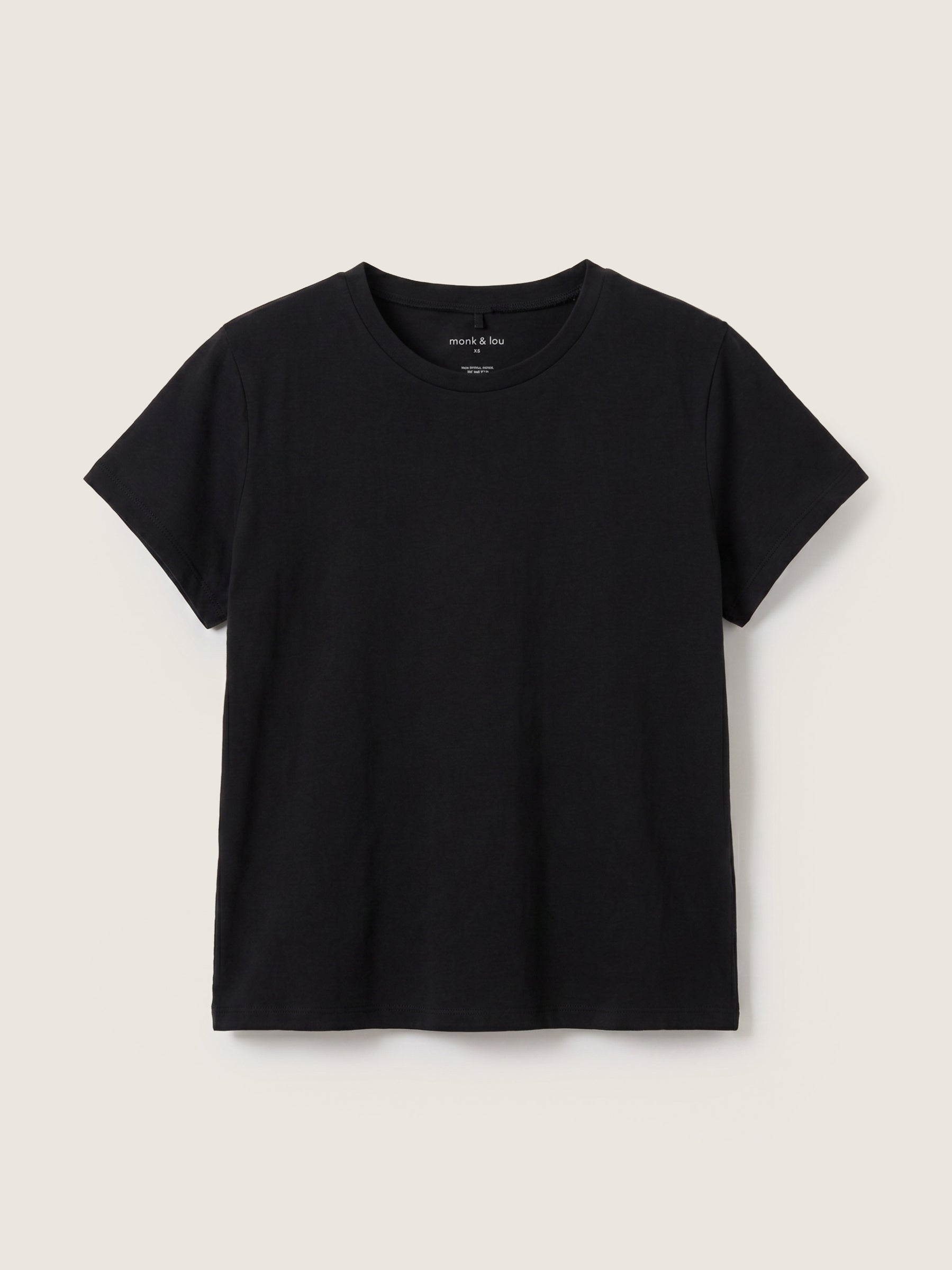 MONK & LOU - Virgo T-Shirt - Black