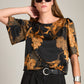 MONK & LOU - Adair Floral Print Blouse - 