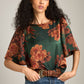 MONK & LOU - Adair Floral Print Blouse - 
