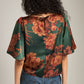 MONK & LOU - Adair Floral Print Blouse - 