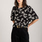 MONK & LOU - Printed Adair Blouse - 