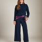 MONK & LOU - Amy Pintuck Wide Leg Pants - 