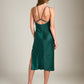 Aneesha Satin Bias Dress