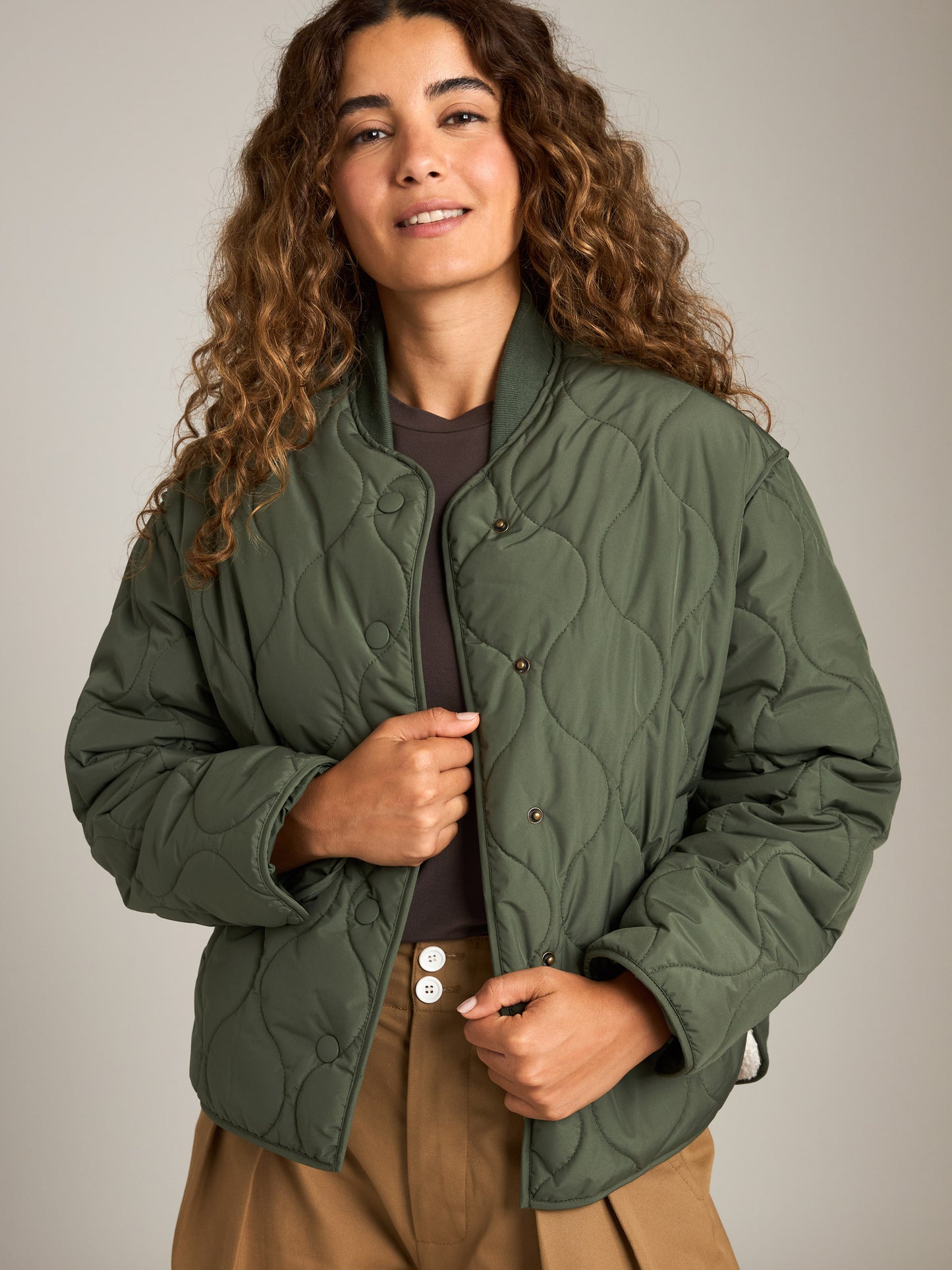 Bailey Quilted Relaxed Bomber