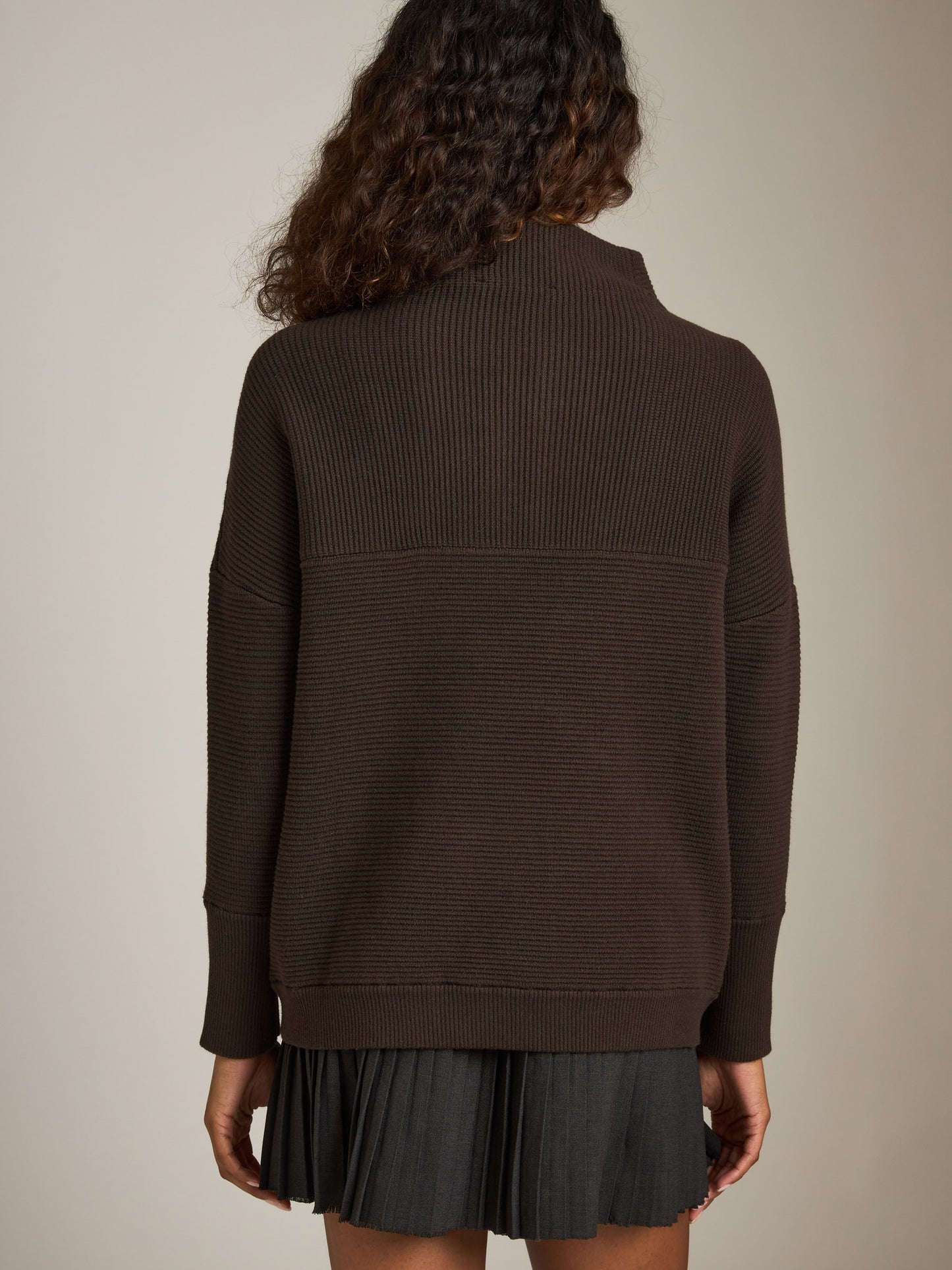 Brinley Quarter Zip Pullover Sweater