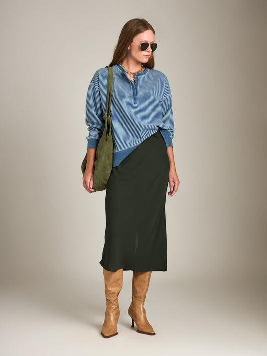 Darci Bias Midi Skirt