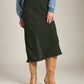 MONK & LOU - Darci Bias Midi Skirt - 