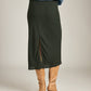 MONK & LOU - Darci Bias Midi Skirt - 