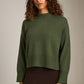 Eisha Cashmere Blend Easy Pullover Sweater