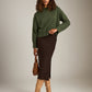 Eisha Cashmere Blend Easy Pullover Sweater