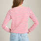 MONK & LOU - Jeri Breton Button Top - 
