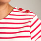 MONK & LOU - Jeri Breton Button Top - 