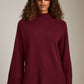 MONK & LOU - Lana Cashmere Blend Turtleneck Pullover Sweater - 