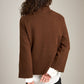MONK & LOU - Lana Cashmere Blend Turtleneck Pullover Sweater - 