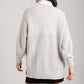 MONK & LOU - Lora Oversized Pullover Tunic Sweater - 
