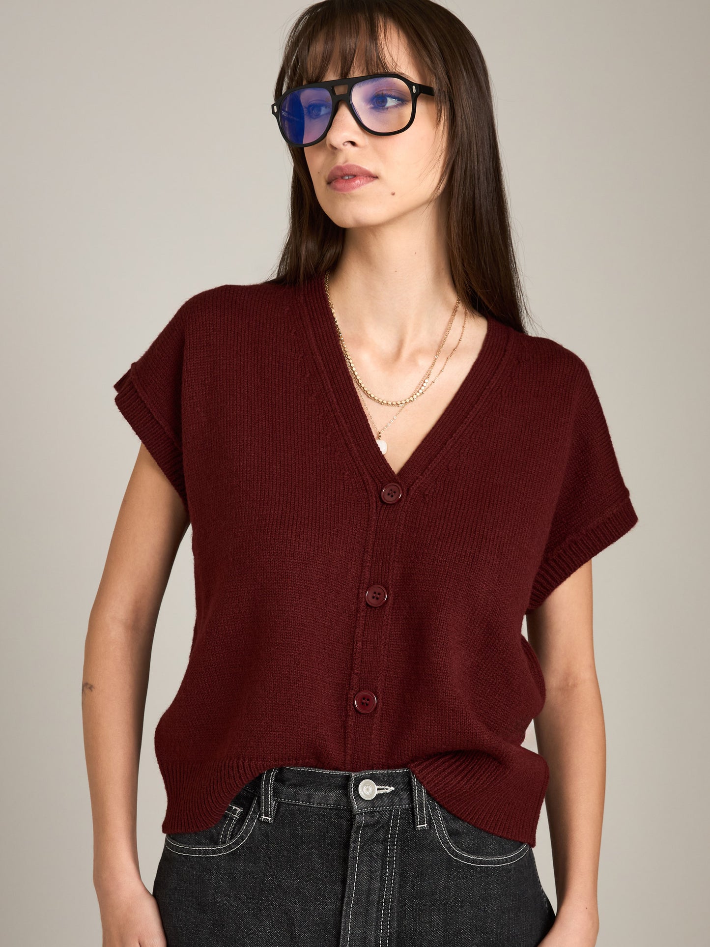 Meg Cardigan Vest