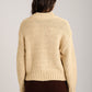 Mily Cable Knit Cropped Pullover Sweater