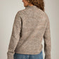 Speckled Mina Roll Neck Pullover Sweater