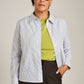 MONK & LOU - Minji Stripe Button Up Shirt - 