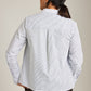 MONK & LOU - Minji Stripe Button Up Shirt - 
