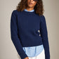 Phoebe Twist Cable Pullover Sweater