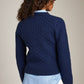 Phoebe Twist Cable Pullover Sweater