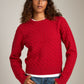 Phoebe Twist Cable Pullover Sweater