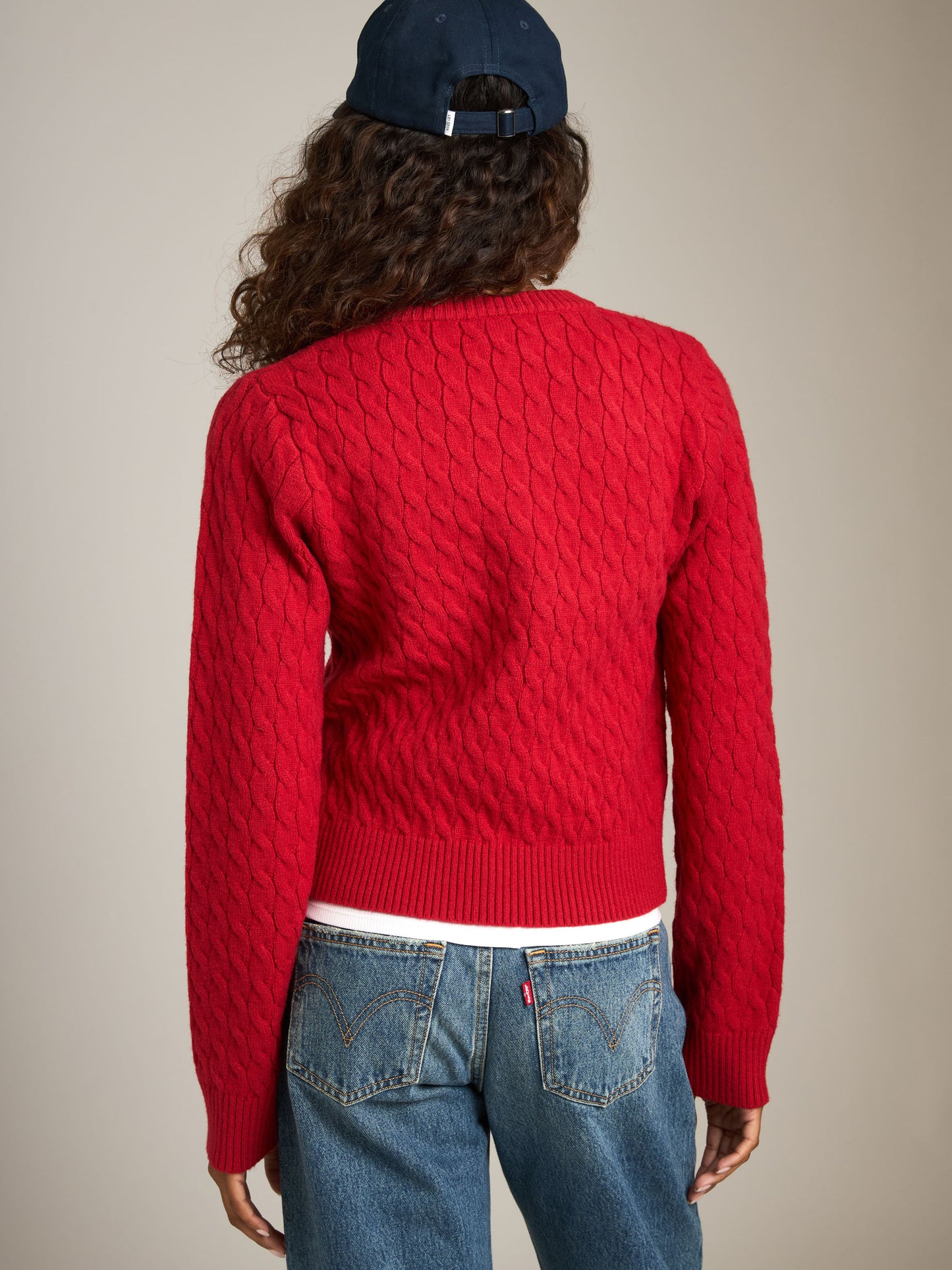 Phoebe Twist Cable Pullover Sweater
