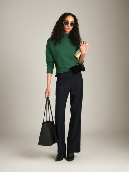 Rani Mockneck Pullover Sweater