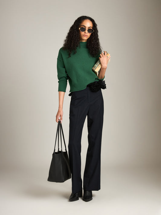 Rani Mockneck Pullover Sweater