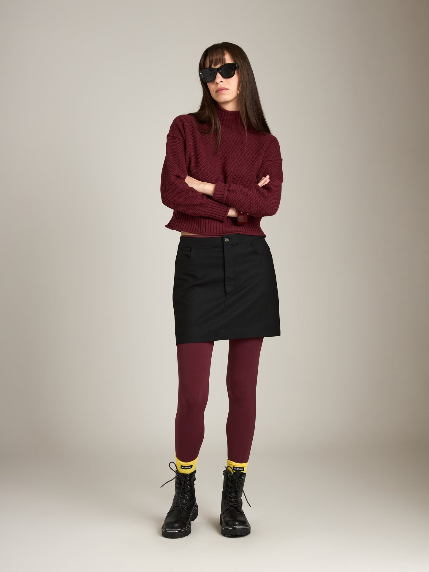 Rani Mockneck Pullover Sweater