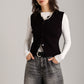 MONK & LOU - Rosalyn Knitted Vest - 