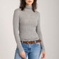 Rosa Sheer Longsleeve Turtleneck