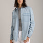 Skye Double Pocket Denim Utility Shirt