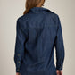 Skye Double Pocket Denim Utility Shirt