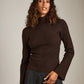 MONK & LOU - Tayla Funnelneck Pullover Sweater - 