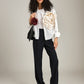 MONK & LOU - Virginia Suiting Straight Leg Pants - Black