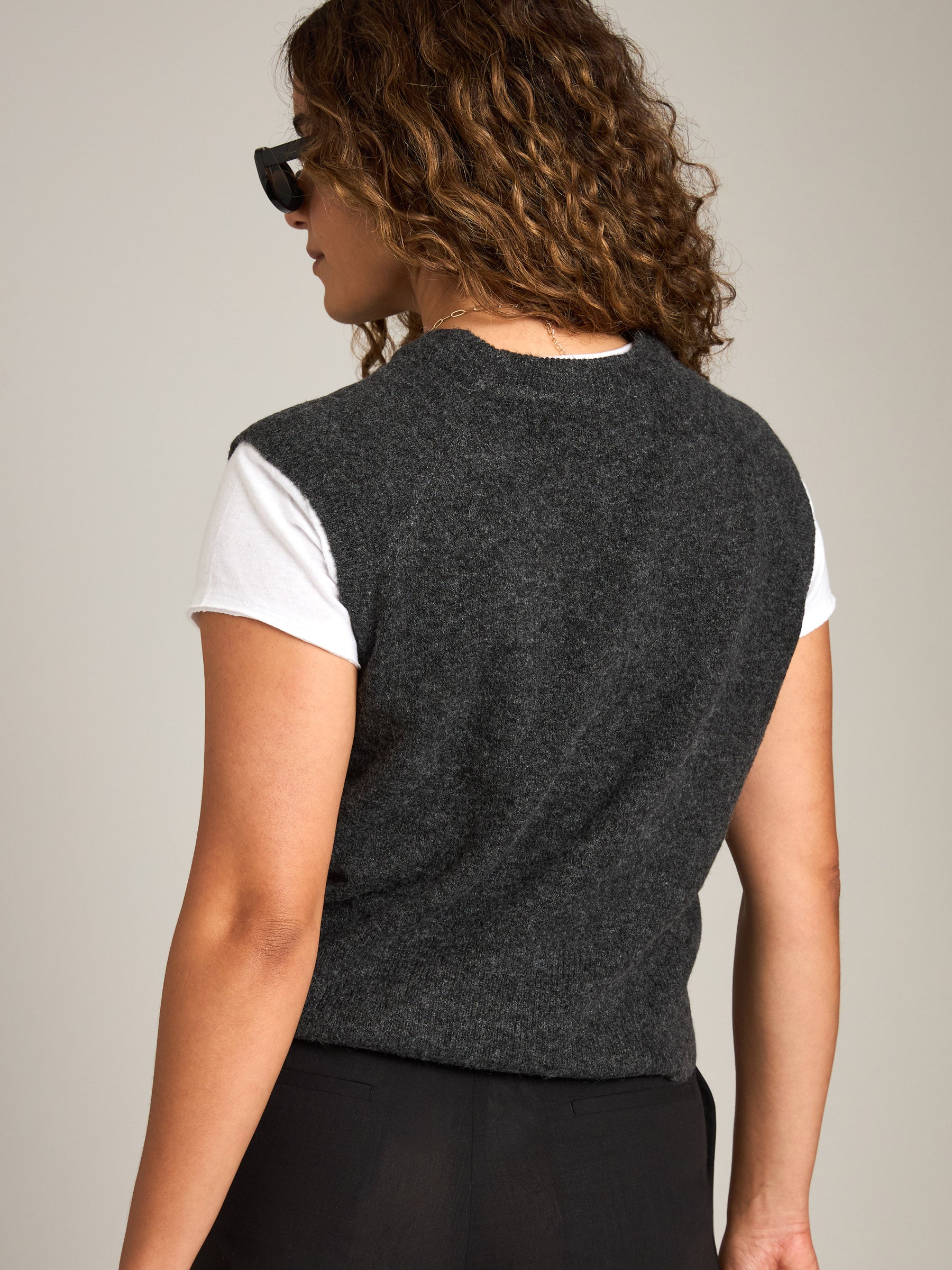 MONK & LOU - Yana Crew Vest - 