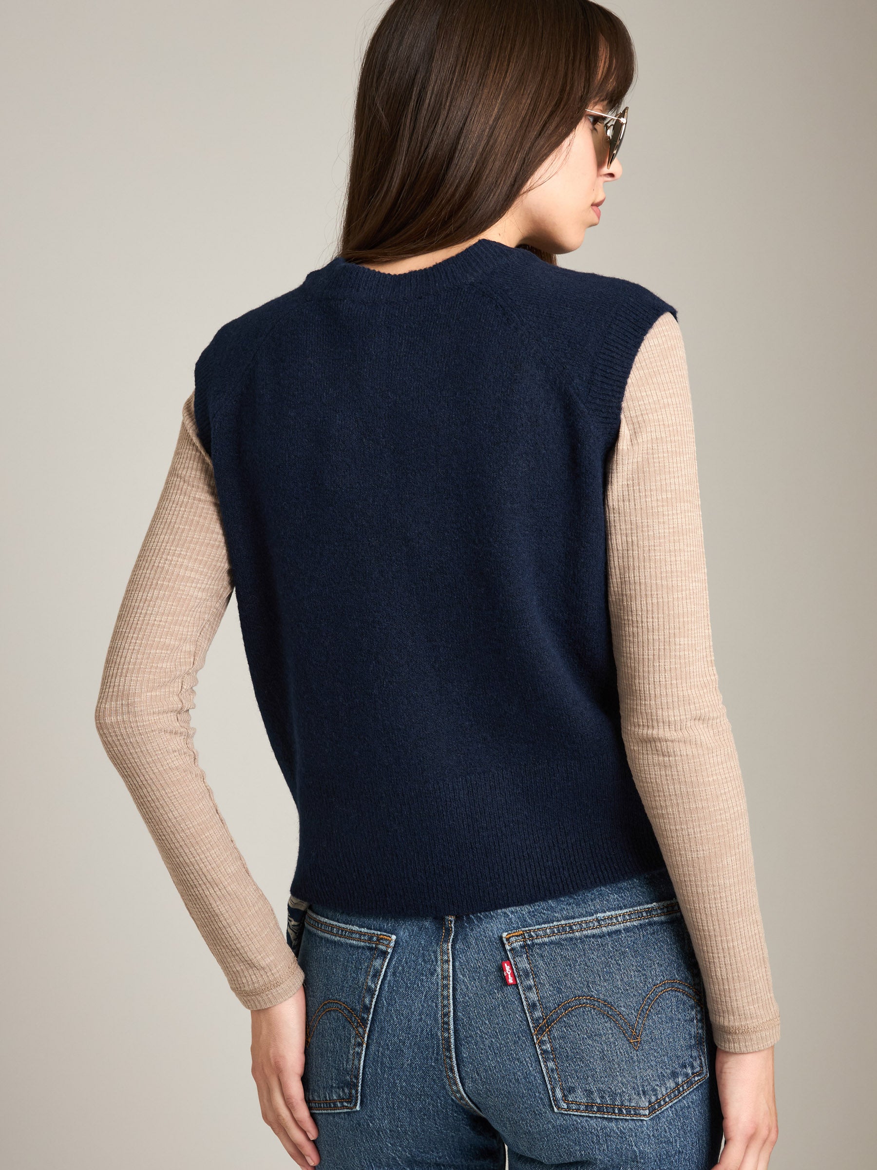 MONK & LOU - Yana Crew Vest - 